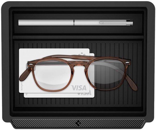 Spigen Tesla Schuifbare Console-Organizer (Onderkant), Zwart