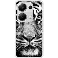 Xiaomi Redmi Note Tigre blanc et noir Verstevigd hoesje met sublimatie bedrukking