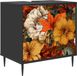 vidaXL Badkamerkast GENNEP Zwart eiken 60 x 40 x 61 cm Bewerkt hout