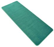 Hanse Home effen tapijt, loper, brug, bedomranding, trapbeschermer 2X 70x140 cm; 1x 70x240 cm turquoise