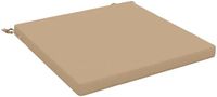 vidaXL - Zitkussen - SOEST - 100% Polyester - Zand - 60 x 60 x 5 cm