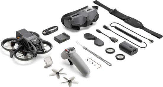DJI Avata 2 Pro-View Combo - FPV Drone - 4K - Race Drone - 3 Batteries Included