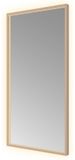 Hotbath &More Mirrors Square LED Badkamerspiegel - Rechthoek - 100 x 50 cm - Geborsteld Koper Pvd