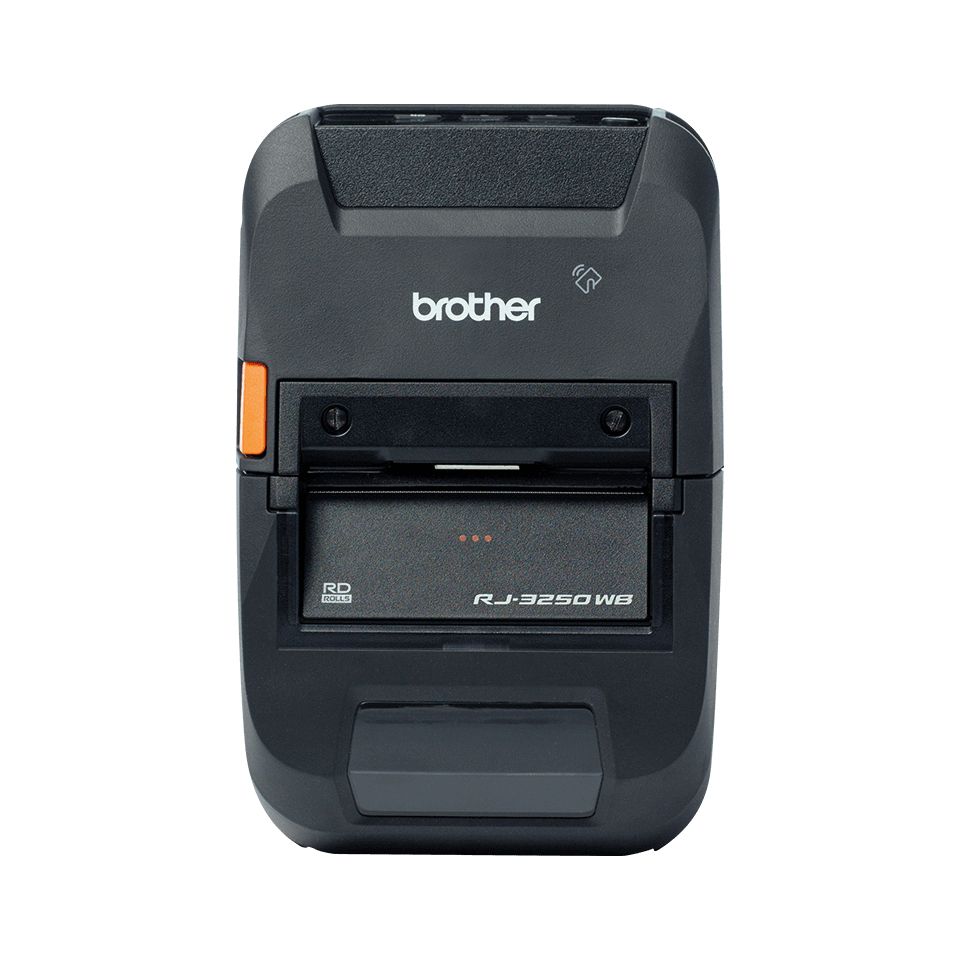 Brother RJ3250WBL labelprinter Direct thermisch 203 x 203 DPI 127 mm/sec Draadloos Ethernet LAN Wifi Bluetooth