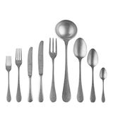 Mepra Vintage 75-delige bestekset - tinnen servies, vaatwasmachinebestendig bestek