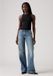 Levi's Dames Low Loose Jeans, Rescued City, 29W / 32L