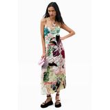 Desigual midi zomerjurk met print - meerkleurig