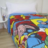 10XDIEZ Zomersprei Avengers - (bed van 90 cm, blauw)
