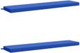 vidaXL Bankkussens SOEST 2 stuks 100% Polyester Koninklijk Blauw