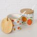 Boltze Home Jampot 8,5cm Dolomiet Oranje