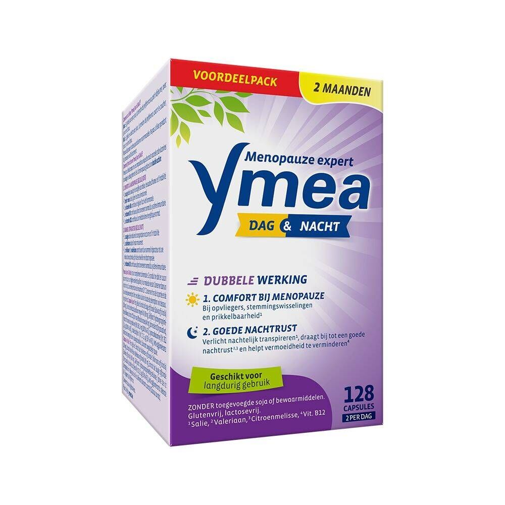 Ymea Ymea Dag & Nacht 128 capsules