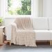 VidaXL Plaid beige 150 x 130 cm 0.5 kg polaire
