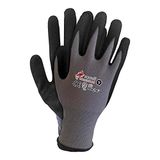 Reis RBLACKFOAM9 Dragon beschermende handschoenen, grijs-zwart, 9 maten, 12 stuks