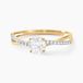 Icecat Bague Dana Or Jaune Oxyde De Zirconium