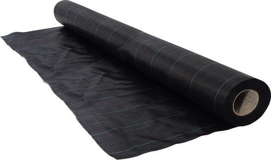 Nature Gronddoek - 2,1 x 50m - 100 g/m² - zwart - anti-worteldoek