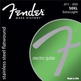 Fender 50XL Stainless Flatwound 11-50 Elektrische Gitaarsnaren