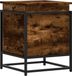 vidaXL Opbergbox met deksel 40x40x51,5 cm bewerkt hout gerookt eiken