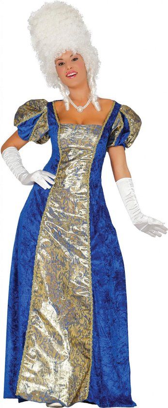 Fiestas Guirca Lady Hen Costume - Blue - XL (44-46)