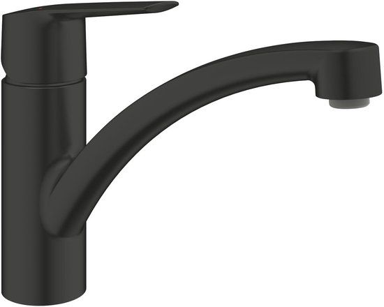 GROHE Start Keukenkraan - Mat Zwart - Lage Uitloop