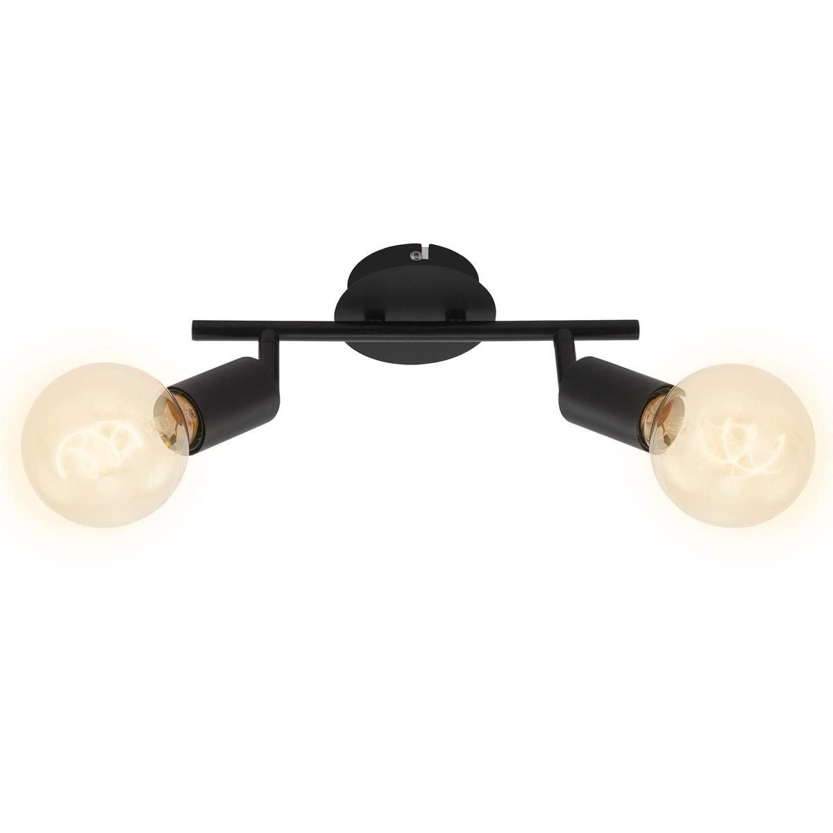 Briloner Leuchten PEARL Plafondlamp - Zwart - Metaal