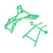 Losi Top and Upper Cage Bars Green: LMT (LOS241041)