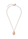 PURELEI Ketting Holy Spirit Roségoud 14 karaat Roestvrij staal 55 cm