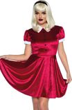 Leg Avenue Spellbinding Witch Costume - Bordeaux Red - M