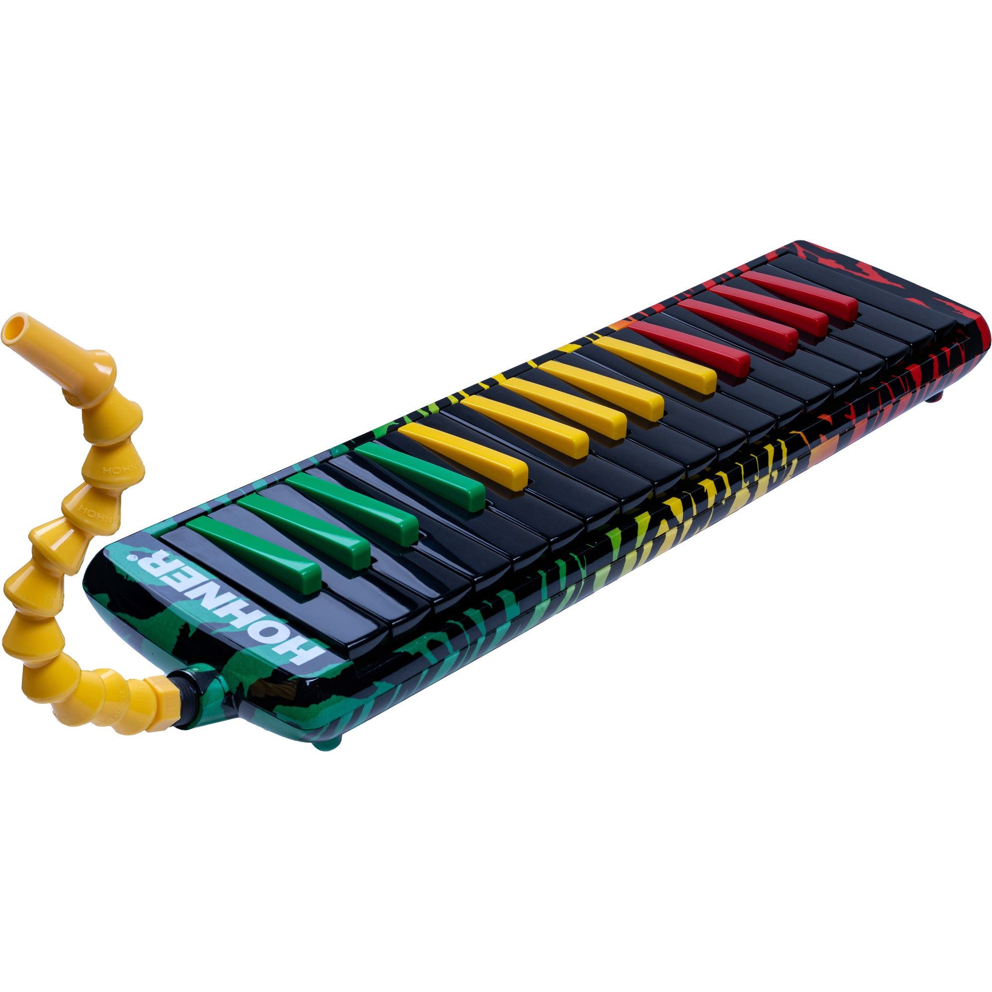 HOHNER AirBoard, Rasta 32, Blow Flow mondstuk, softcase
