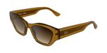 Lacoste L6072S Transparent brown 52/18/140 Vrouwen Zonnebrillen