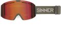 Sinner ARC Skibril - Matte Moss Green - Unisex