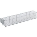 Bac de rangement - Longueur 500 mm - 2,7 à 5,8 litres