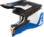 Airoh Strycker Skin Blauw Mat Crosshelm - Helm