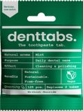 Denttabs Tandpastatabletten munt zonder fluor vegan 125 stuks