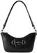 GUESS Janie Convertible Shoulder Bag Black zwart