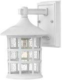 Hinkley LED Wand Buitenlamp Freeport | 1X E27 Max 40W | IP44 | Dimbaar | Textured White