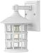Hinkley LED Wand Buitenlamp Freeport | 1X E27 Max 40W | IP44 | Dimbaar | Textured White