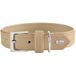 HUNTER hondenhalsband AMALFI, beige, vegan, kunstleer in nappa-look, maat 35