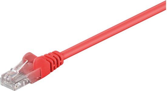 Microconnect 1.5m Cat5e UTP Rood