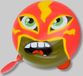 Pylones Atmosphere Mask Fietsbel Metaal Mask 5 cm x 6 cm x 5 cm