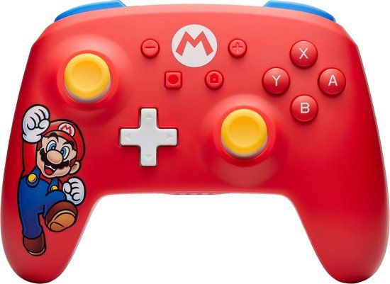 PowerA Draadloze Controller voor Nintendo Switch - Mario