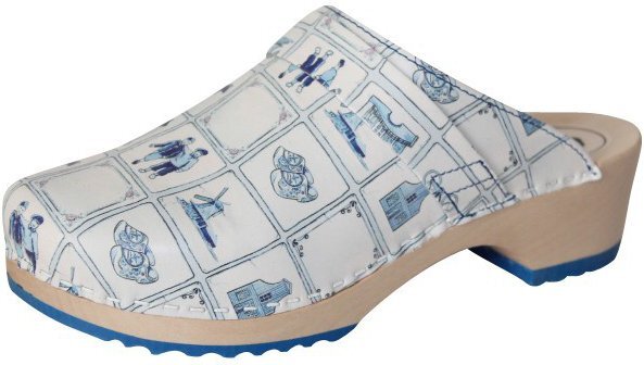 Bighorn 6006 Delfts Blauw werkklompen blauw/wit 40 dames