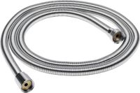 Merkloos / Sans marque Doucheslang roestvrij staal geborsteld - 150 cm - 14 x 14 mm - INOX 12.
