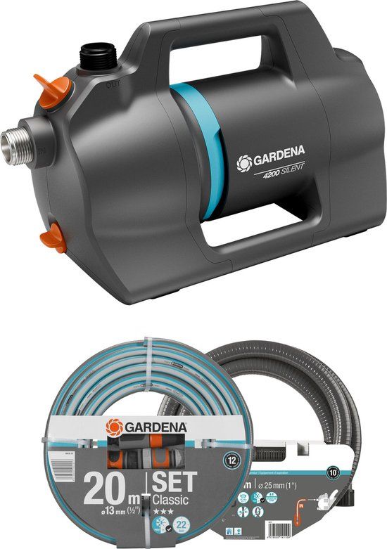 GARDENA 4200 L/u Zwaartekrachtpomp - Irrigatie - 3,9 bar - 600 W