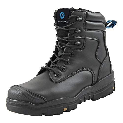Bata 704-6714939 Helix Longreach Black Boa enkellaarzen S3, maat 39
