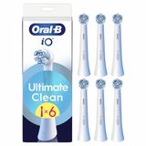 Oral-B Brosses de remplacement iO Ultimate Clean Blanc - 3 x 6 pièces - Pack avantage