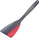 Merkloos Spatule Flexible - Résistant à la chaleur - 1 pièce - Noir/Rouge - Plastique/Silicone - 31 x 8,6 x 1 cm