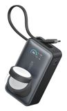 Anker MagGo Powerbank 10.000mAh - Apple Watch - 35W - Zwart