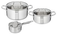 Tefal Virtuoso 3-delige Pannenset - RVS - Inductie Geschikt
