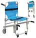 Elzusha - Fauteuil roulant pliable à 4 roues avec harnais de sécurité