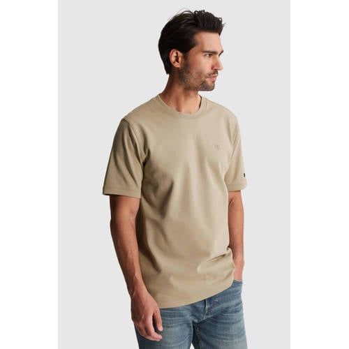 Cast Iron regular T-shirt beige
